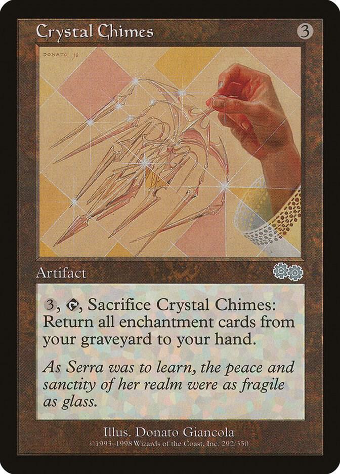 Crystal Chimes 292/350 (Urza's Saga)  | Good Games Modbury