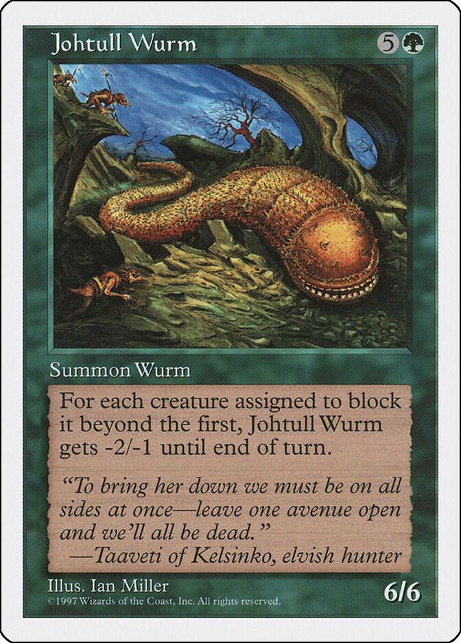 Johtull Wurm 306/455 (Fifth Edition)  | Good Games Modbury