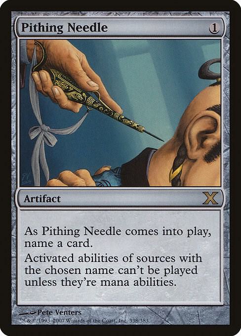 Pithing Needle 338/383 (10th Edition)  - Foil | Good Games Modbury