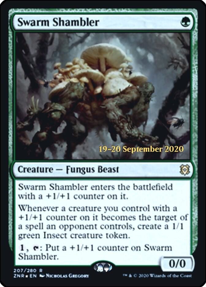 Swarm Shambler 207s/169 (Prerelease Cards)  - Foil | Good Games Modbury