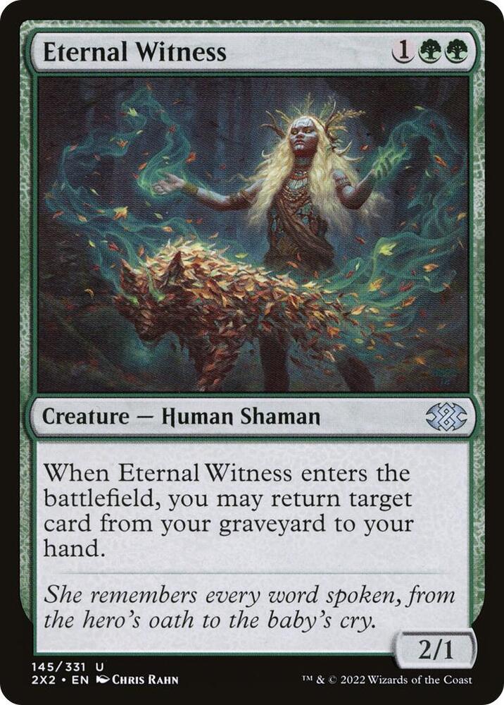 Eternal Witness 145/331 (Double Masters 2022)  | Good Games Modbury