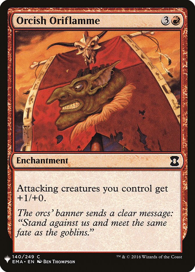 Orcish Oriflamme [Mystery Booster] | Good Games Modbury