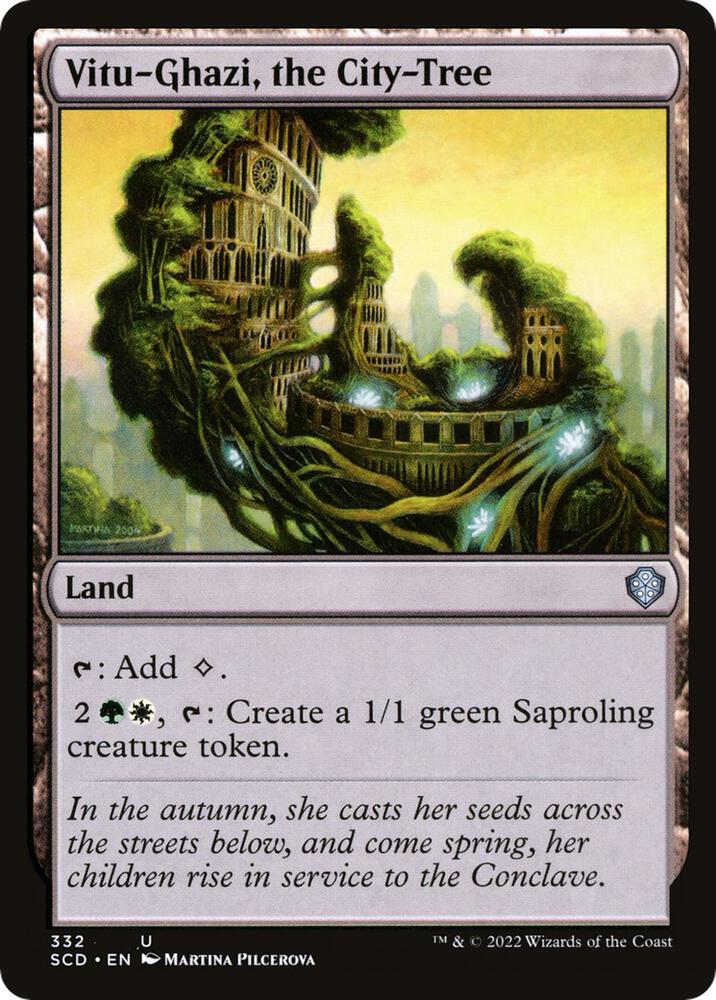 Vitu-Ghazi, the City-Tree 332/352 (Starter Commander Decks)  | Good Games Modbury