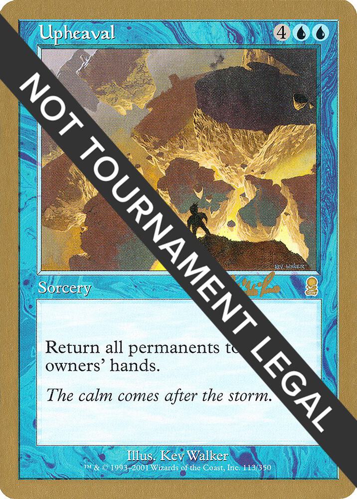 Upheaval 2002 Carlos Romao ODY cr113/153 (World Championship Decks)  | Good Games Modbury