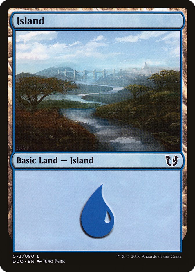 Island (73) [Duel Decks: Blessed vs. Cursed] | Good Games Modbury