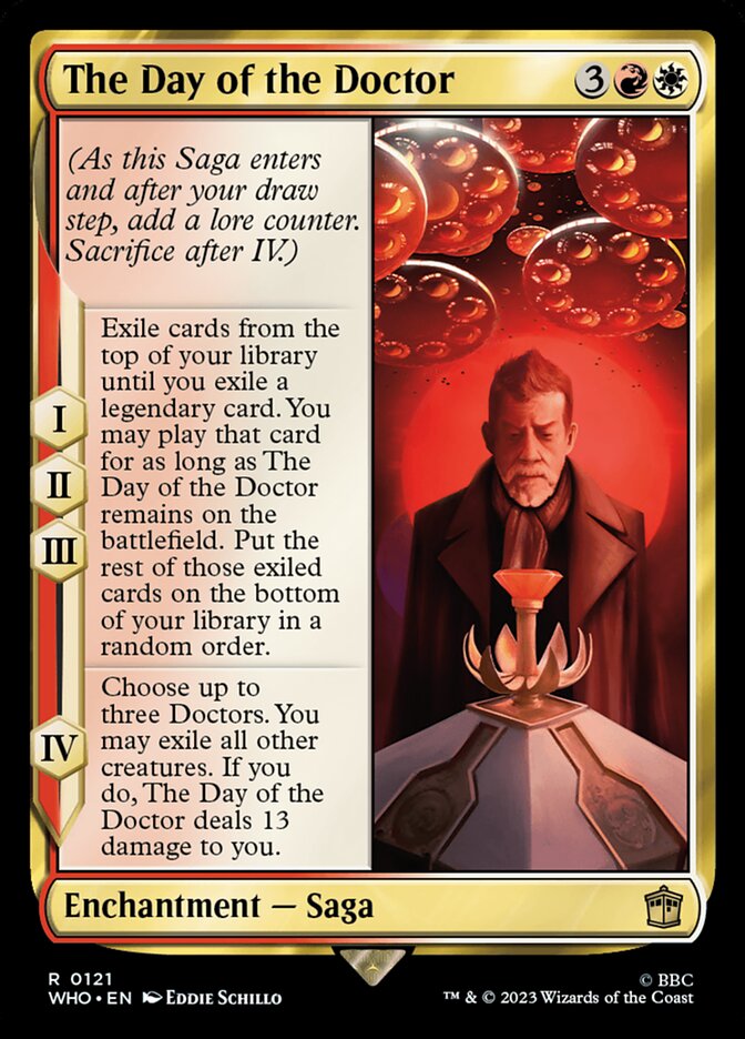 The Day of the Doctor 121/331 (Universes Beyond: Doctor Who)  - Foil | Good Games Modbury