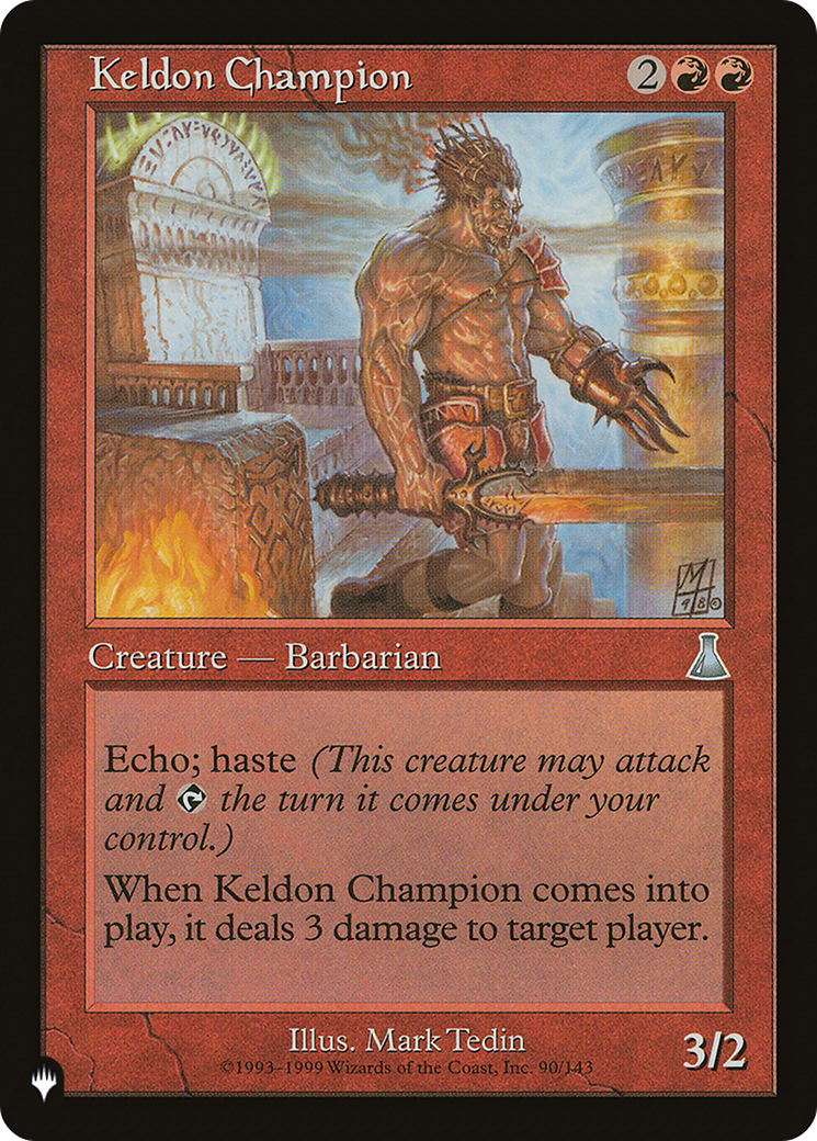 Keldon Champion [The List Reprints] | Good Games Modbury