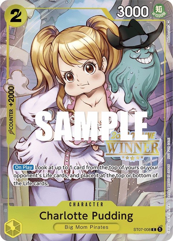 Charlotte Pudding (Offline Regional 2023) [Winner] [One Piece Promotion Cards] | Good Games Modbury