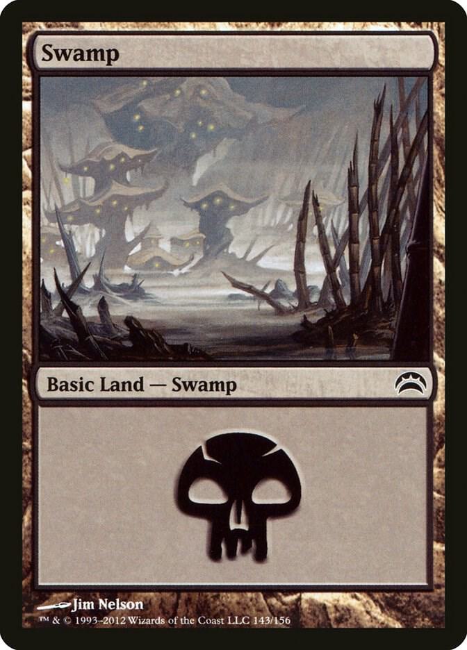 Swamp 143 143/156 (Planechase 2012)  | Good Games Modbury