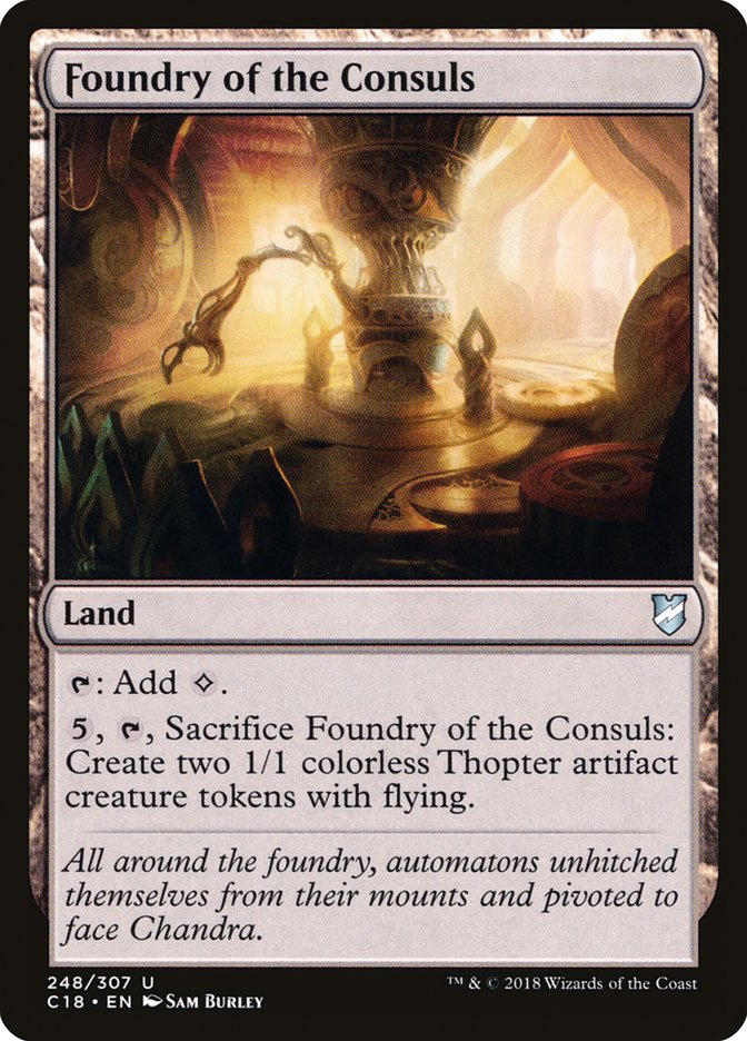Foundry of the Consuls 248/307 (Commander 2018)  | Good Games Modbury