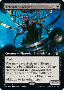 Activated Sleeper Extended Art 74/50 (Commander: Dominaria United)  | Good Games Modbury
