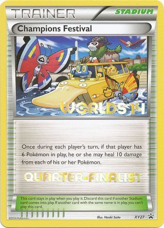 Champions Festival (XY27) (2014 Quarter Finalist) [XY: Black Star Promos] | Good Games Modbury