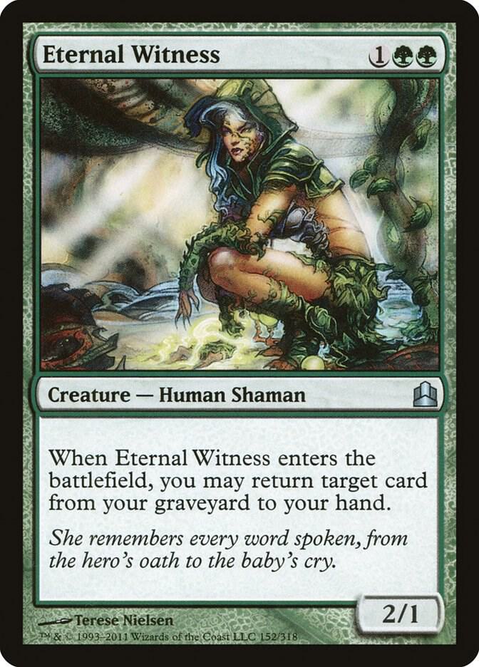 Eternal Witness 152/318 (Commander)  | Good Games Modbury