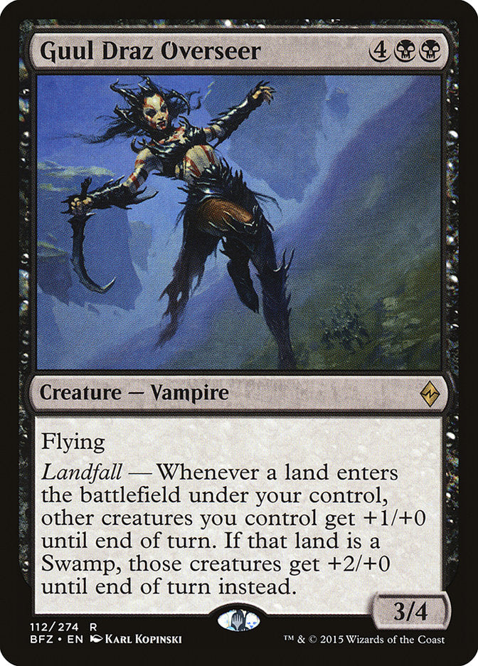 Guul Draz Overseer 112/274 (Battle for Zendikar)  | Good Games Modbury