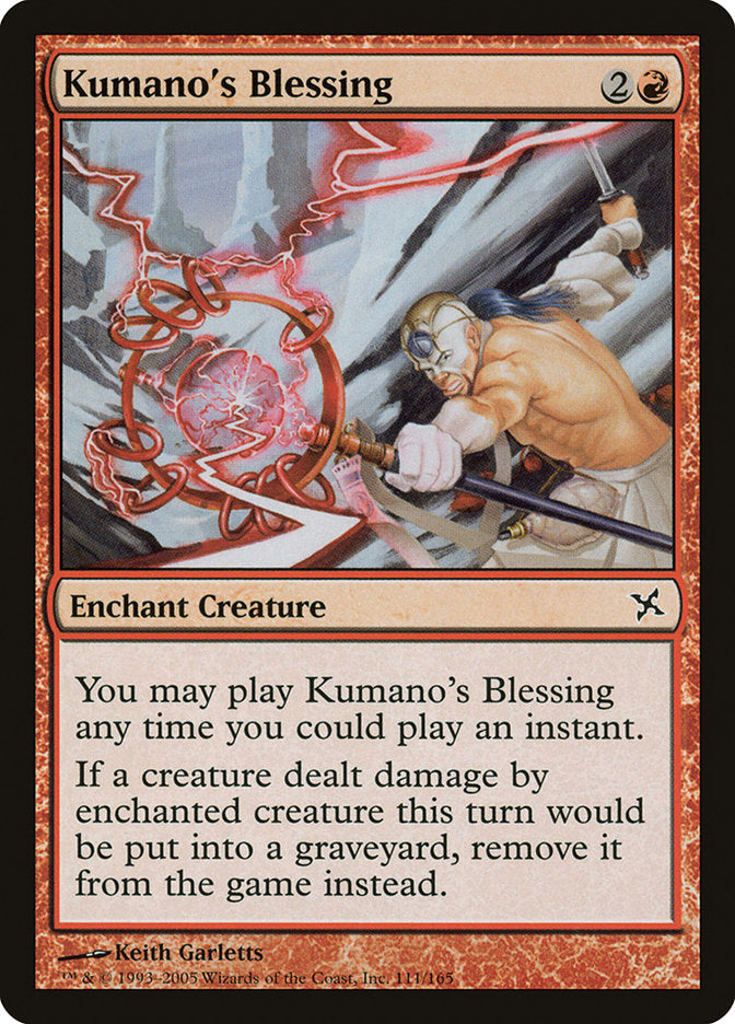 Kumano's Blessing 111/165 (Betrayers of Kamigawa)  - Foil | Good Games Modbury