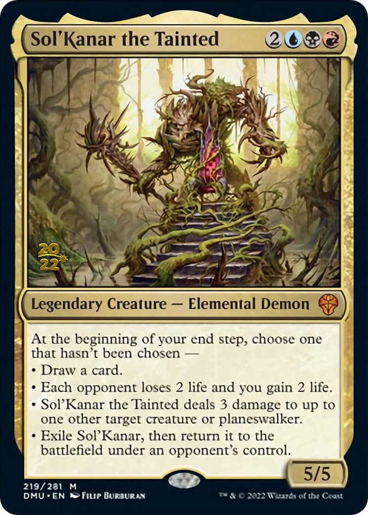 Sol'Kanar the Tainted [Dominaria United Prerelease Promos] | Good Games Modbury