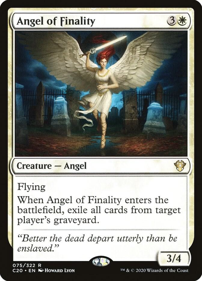 Angel of Finality 75/322 (Commander 2020)  | Good Games Modbury