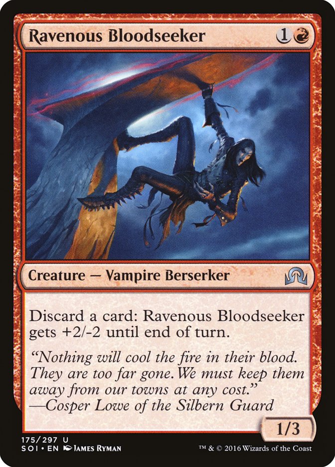 Ravenous Bloodseeker [Shadows over Innistrad] | Good Games Modbury