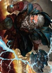 Electrostatic Infantry Art Card 30 (Art Series: Dominaria United)  | Good Games Modbury