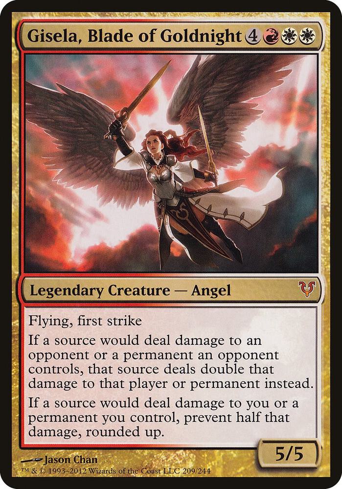 Gisela Blade of Goldnight Avacyn Restored 209/6 (Oversize Cards)  | Good Games Modbury