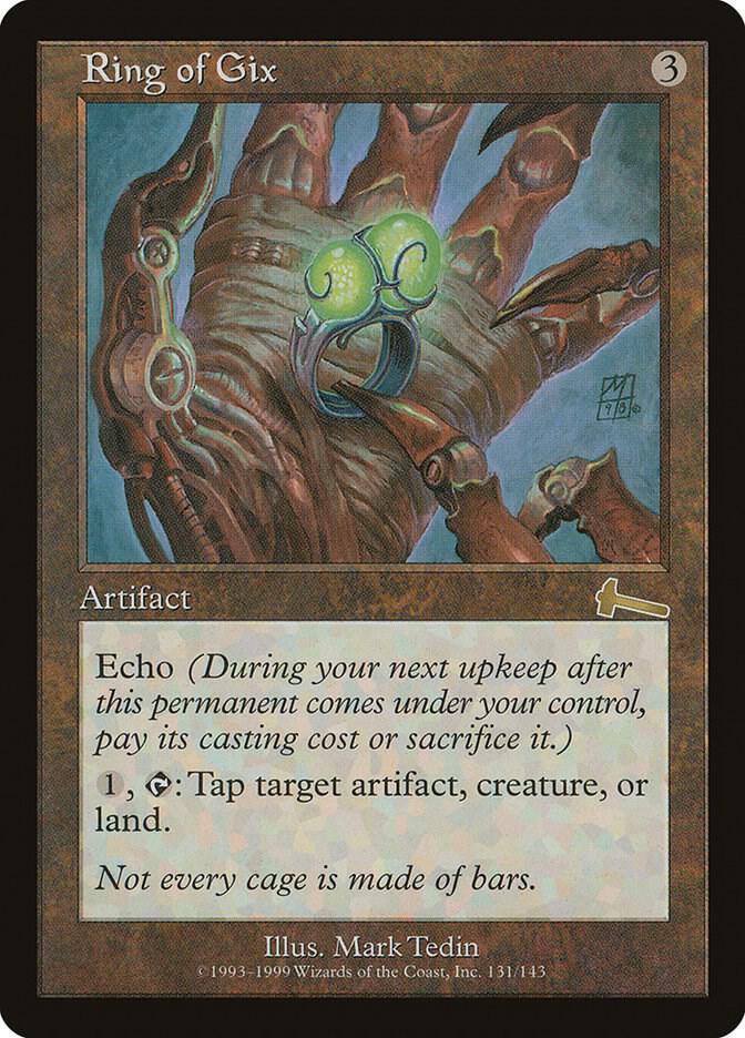 Ring of Gix 131/143 (Urza's Legacy)  | Good Games Modbury