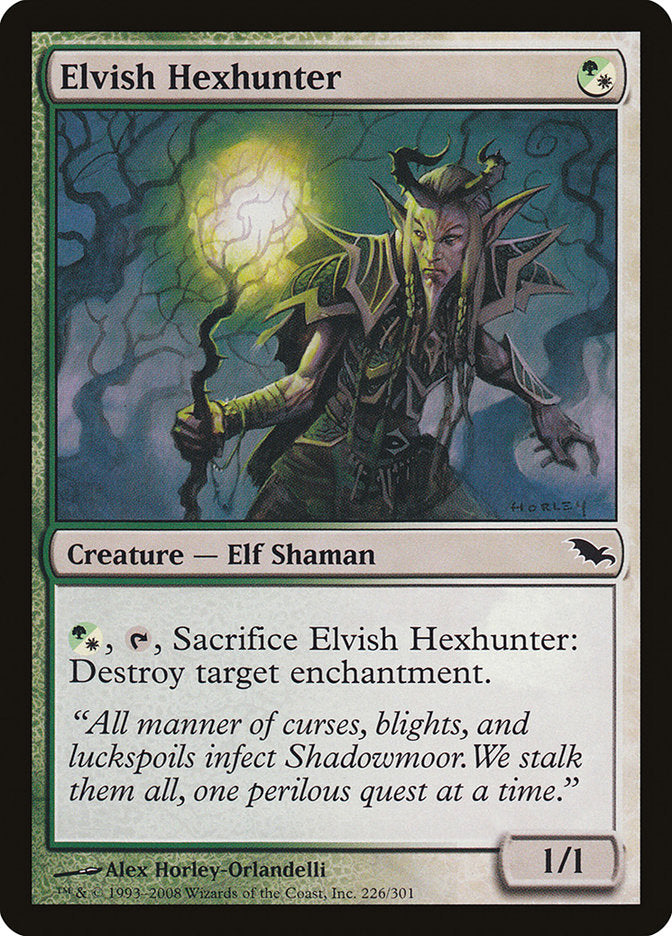 Elvish Hexhunter [Shadowmoor] | Good Games Modbury