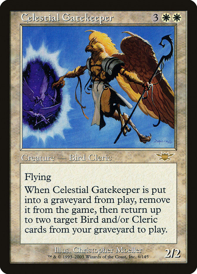Celestial Gatekeeper 6/145 (Legions)  - Foil | Good Games Modbury