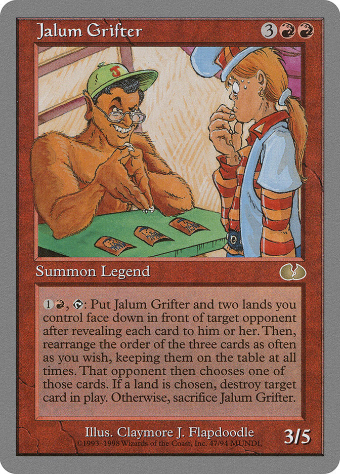 Jalum Grifter 47/94 (Unglued)  | Good Games Modbury