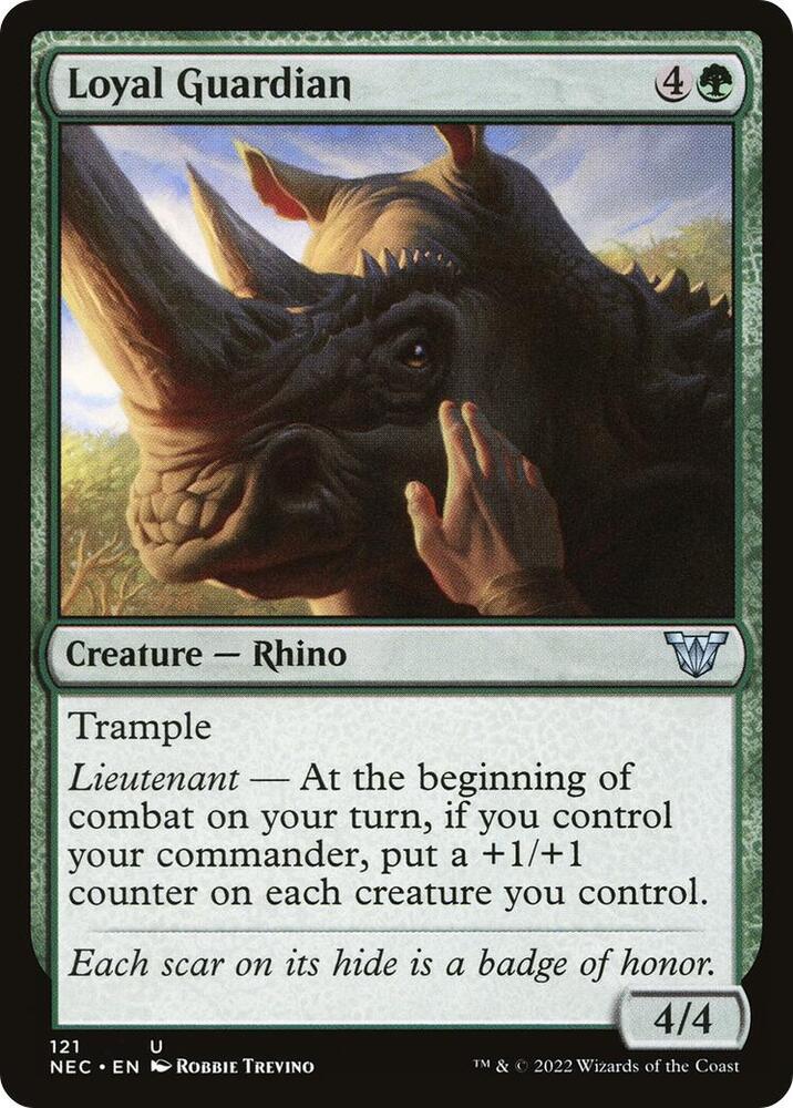 Loyal Guardian 121/38 (Commander: Kamigawa: Neon Dynasty)  | Good Games Modbury