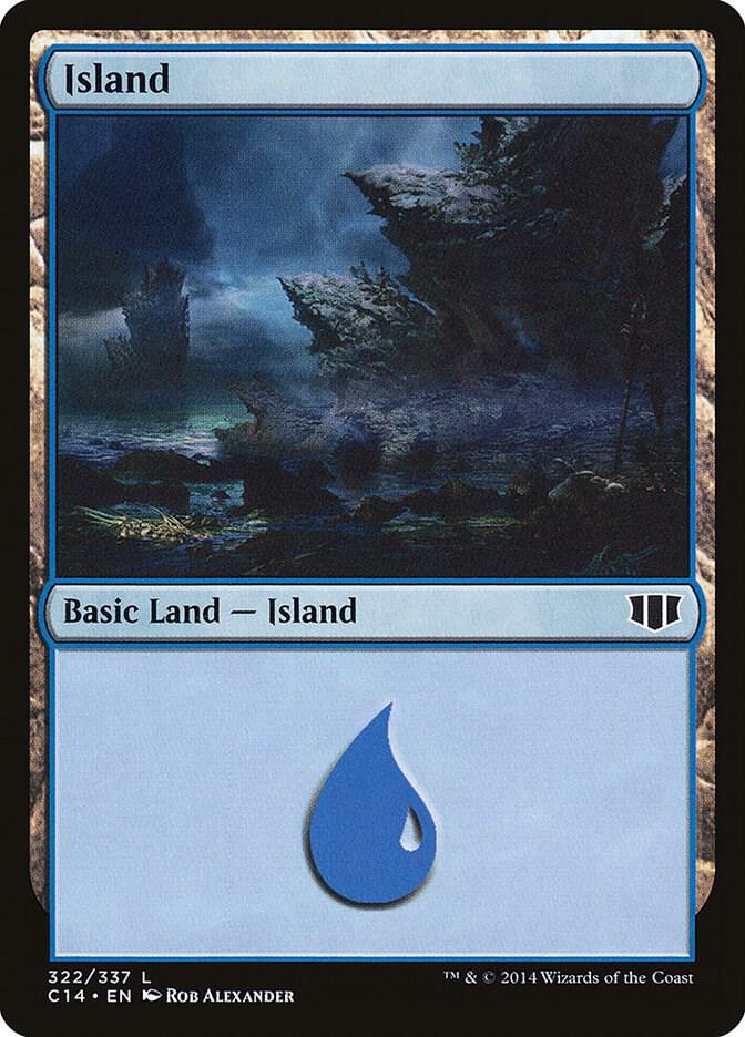 Island 322 322/337 (Commander 2014)  | Good Games Modbury