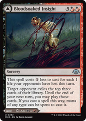 Bloodsoaked Insight // Sanguine Morass [Modern Horizons 3] | Good Games Modbury