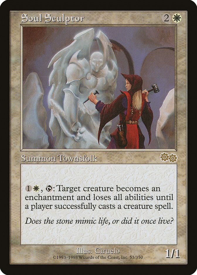 Soul Sculptor 53/350 (Urza's Saga)  | Good Games Modbury