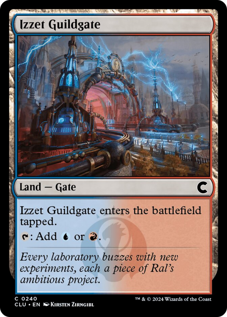 Izzet Guildgate [Ravnica: Clue Edition] | Good Games Modbury