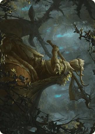 Verdant Outrider Art Card 28 (Art Series: Wilds of Eldraine)  | Good Games Modbury