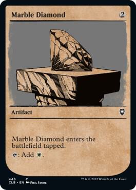 Marble Diamond Showcase 446 (Commander Legends: Battle for Baldur's Gate)  | Good Games Modbury