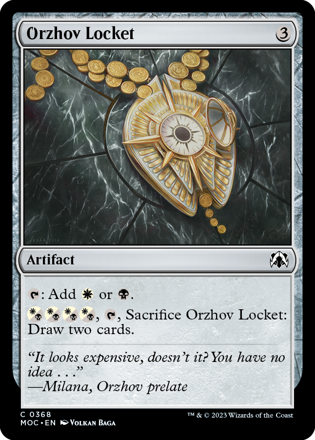 Orzhov Locket [March of the Machine Commander] | Good Games Modbury