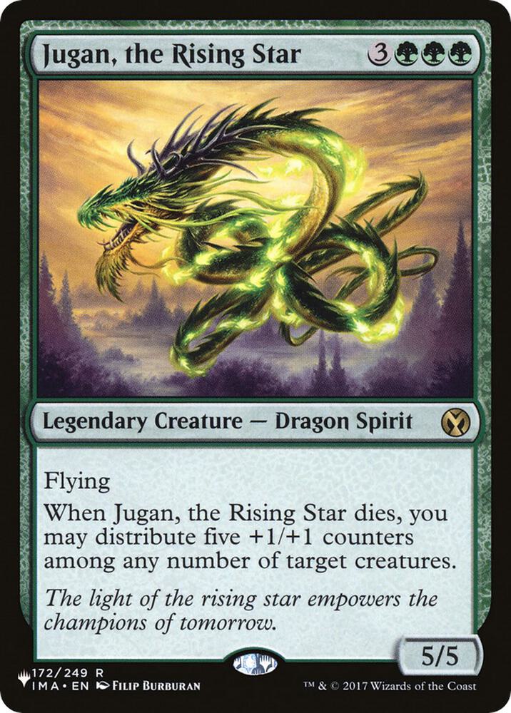 Jugan the Rising Star 172/249 (The List Reprints)  | Good Games Modbury