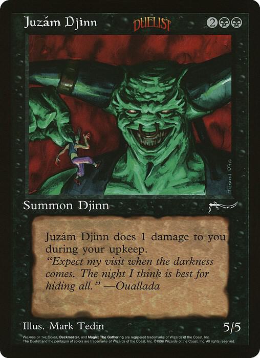 Juzam Djinn Arena League  (Oversize Cards)  | Good Games Modbury