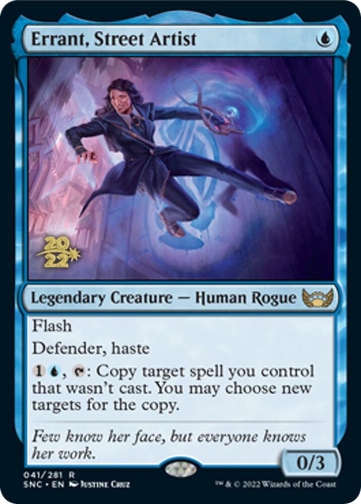 Errant Street Artist 41s/161 (Prerelease Cards)  - Foil | Good Games Modbury
