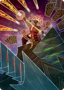 Quintorius Loremaster Art Card 63 81 63 (Art Series: March of the Machine)  | Good Games Modbury