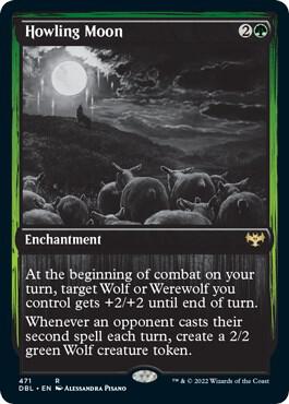Howling Moon 471/534 (Innistrad: Double Feature)  - Foil | Good Games Modbury