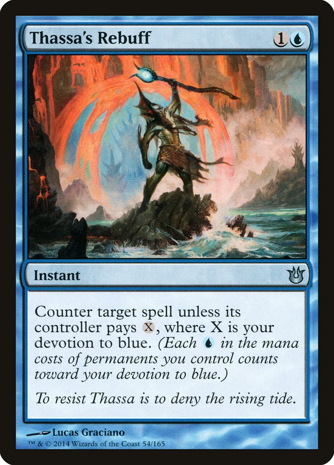 Thassa's Rebuff 54/165 (Born of the Gods)  - Foil | Good Games Modbury