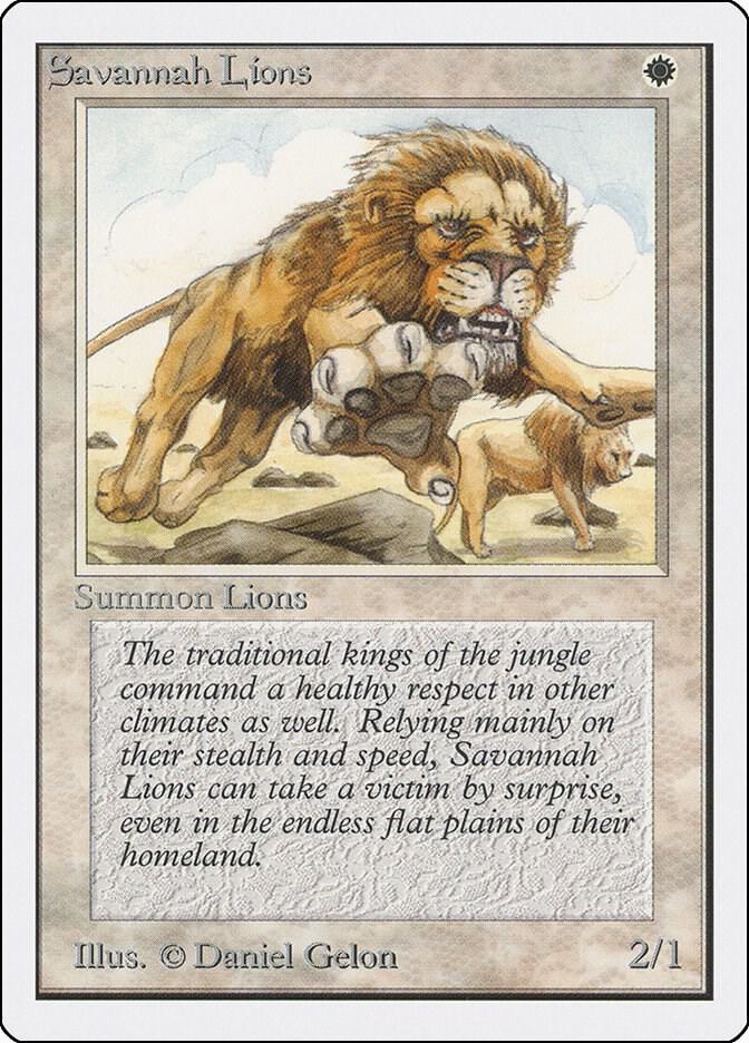 Savannah Lions 39/302 (Unlimited Edition)  | Good Games Modbury