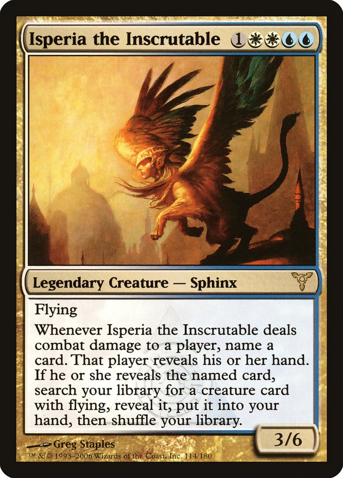 Isperia the Inscrutable 114 (Dissension)  - Foil | Good Games Modbury