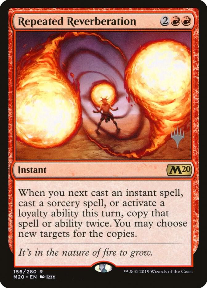 Repeated Reverberation 156p/144 (Promo Pack: Core Set 2020)  - Foil | Good Games Modbury
