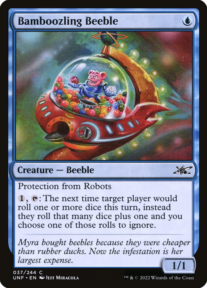 Bamboozling Beeble 37/244 (Unfinity)  - Foil | Good Games Modbury