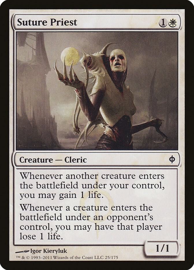 Suture Priest 25 (New Phyrexia)  - Foil | Good Games Modbury
