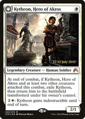 Kytheon, Hero of Akros // Gideon, Battle-Forged [Magic Origins Prerelease Promos] | Good Games Modbury