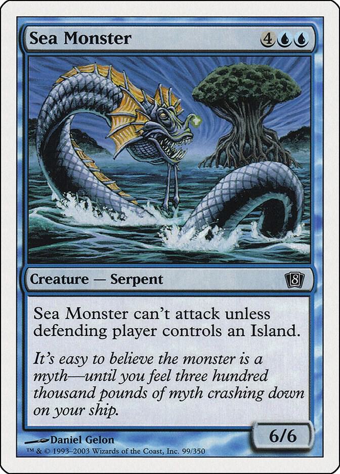 Sea Monster 99/350 (8th Edition)  | Good Games Modbury