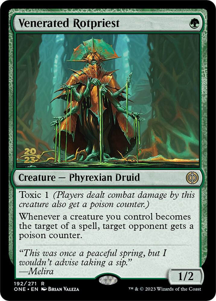 Venerated Rotpriest 192s/160 (Prerelease Cards)  - Foil | Good Games Modbury